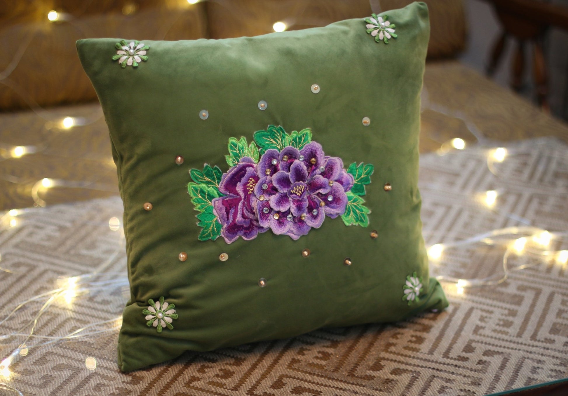 #3D_Pink_Floral_C-108# - #Kawish_Home#