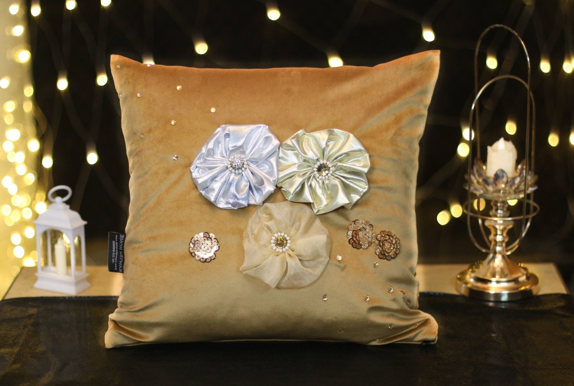 #3D_Pink_Floral_C-108# - #Kawish_Home#