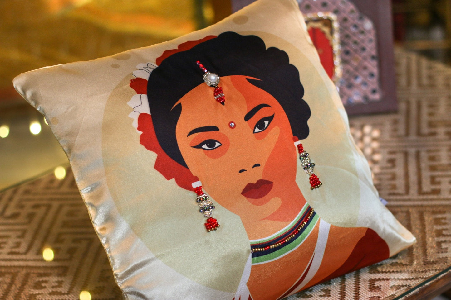 #3D_Pink_Floral_C-108# - #Kawish_Home#