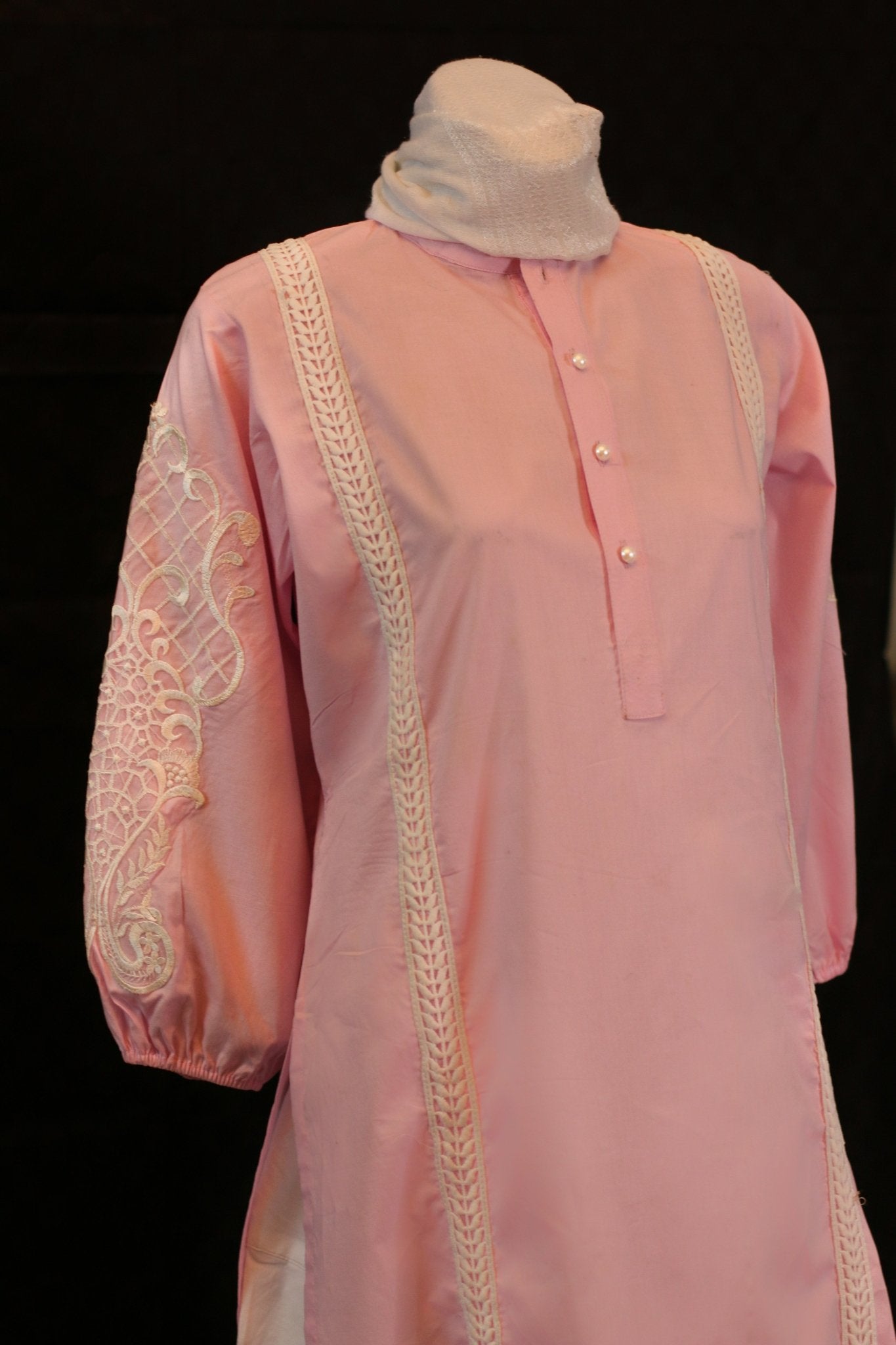 #3D_Pink_Floral_C-108# - #Kawish_Home#