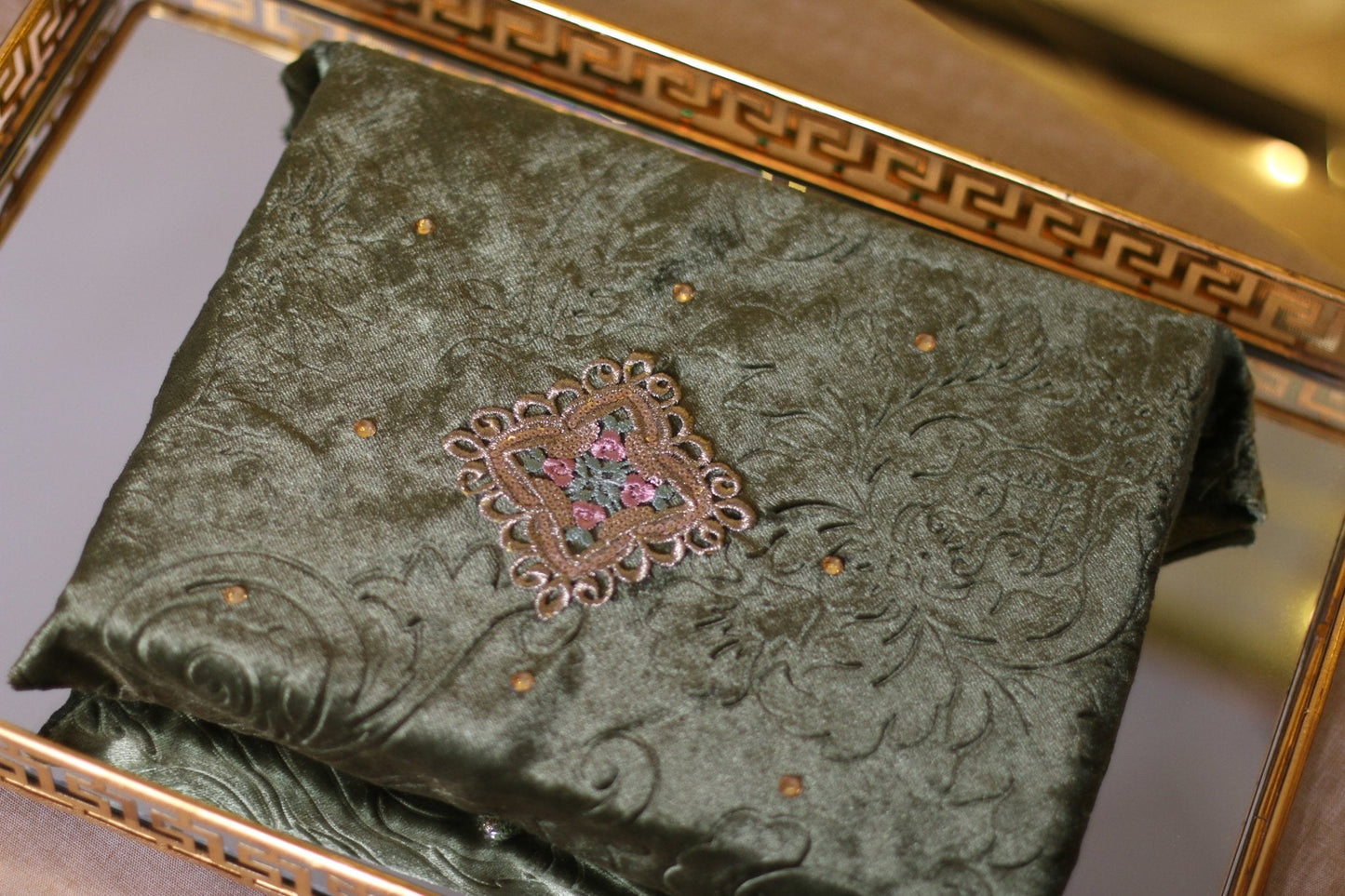 #3D_Pink_Floral_C-108# - #Kawish_Home#