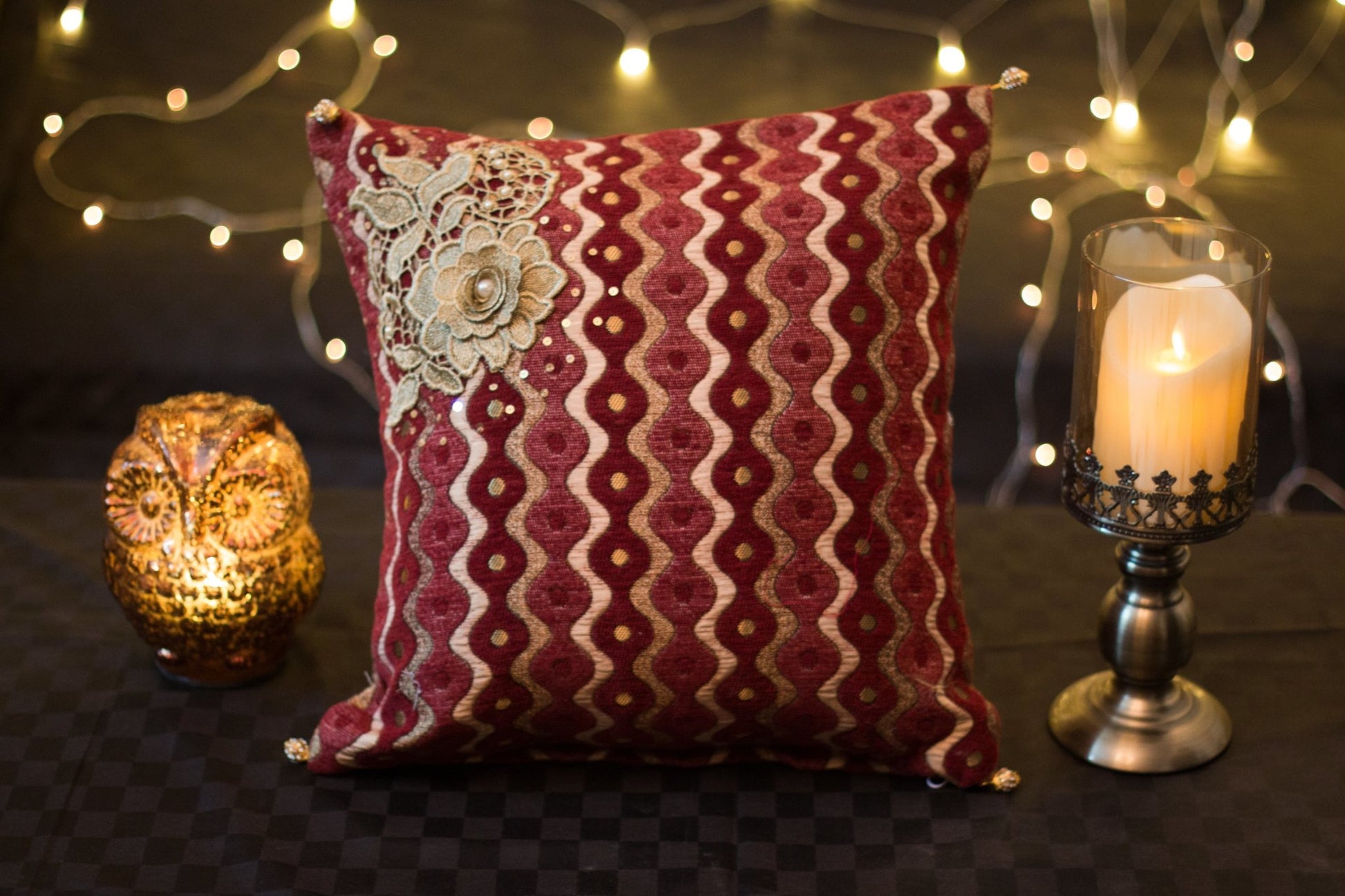 #3D_Pink_Floral_C-108# - #Kawish_Home#