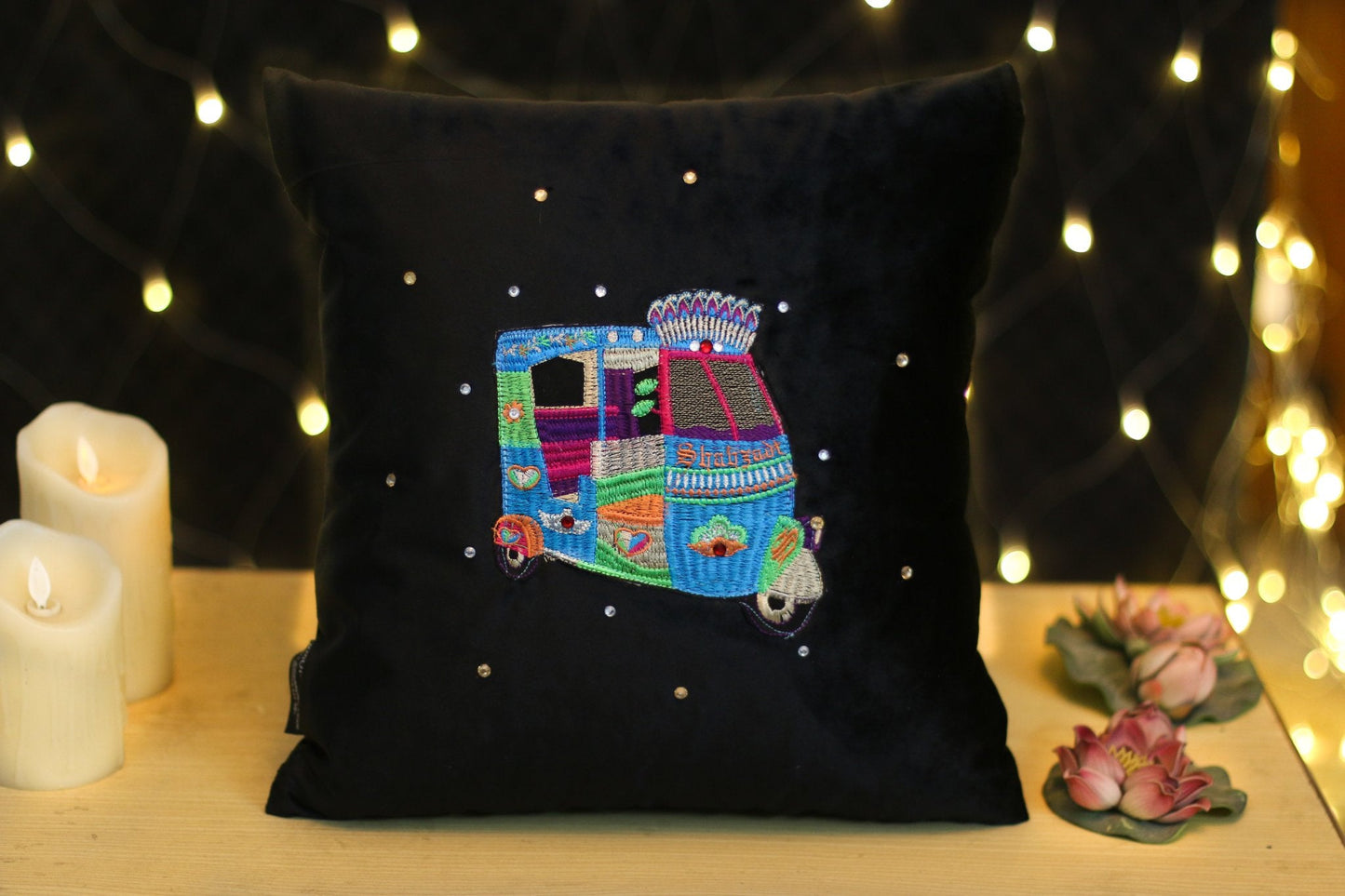 #3D_Pink_Floral_C-108# - #Kawish_Home#