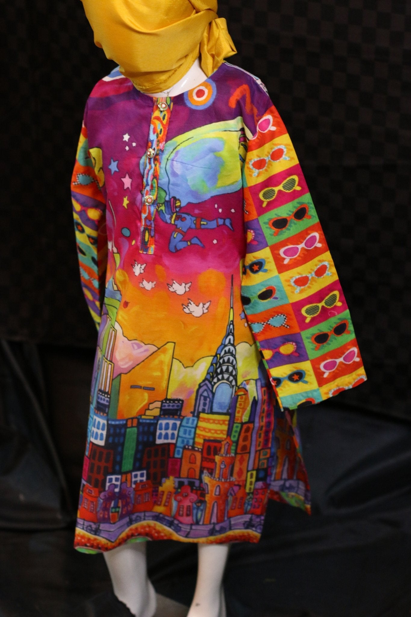 #3D_Pink_Floral_C-108# - #Kawish_Home#