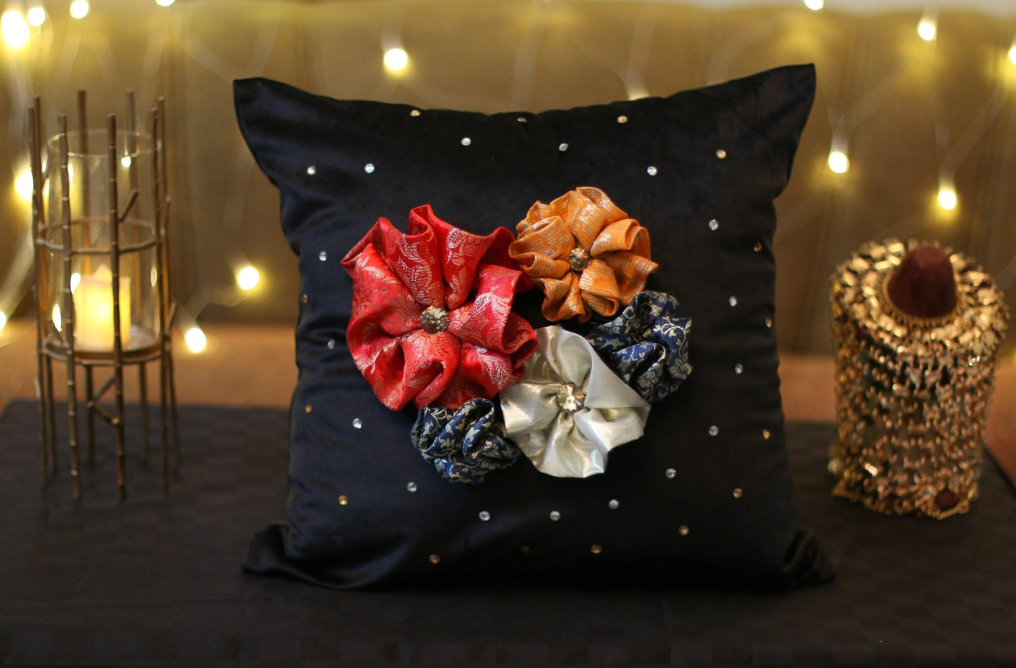 #3D_Pink_Floral_C-108# - #Kawish_Home#