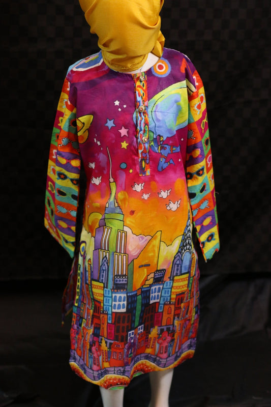 #3D_Pink_Floral_C-108# - #Kawish_Home#