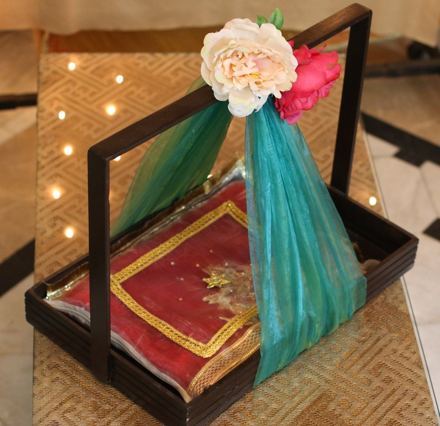 #3D_Pink_Floral_C-108# - #Kawish_Home#