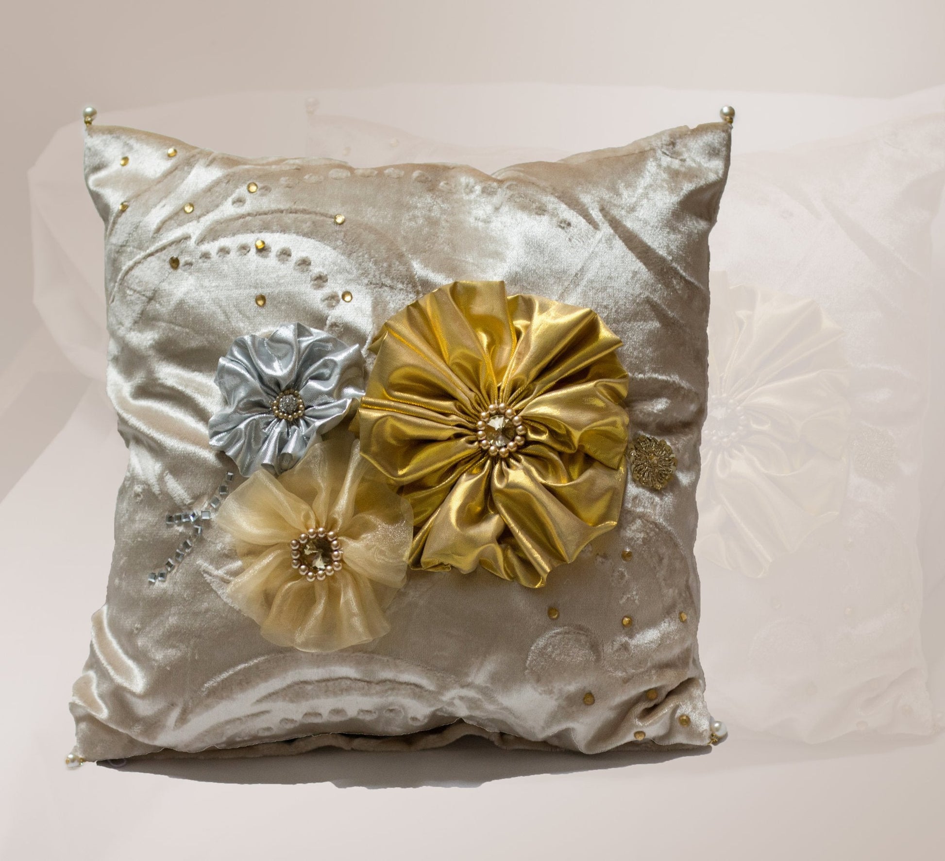 #3D_Pink_Floral_C-108# - #Kawish_Home#