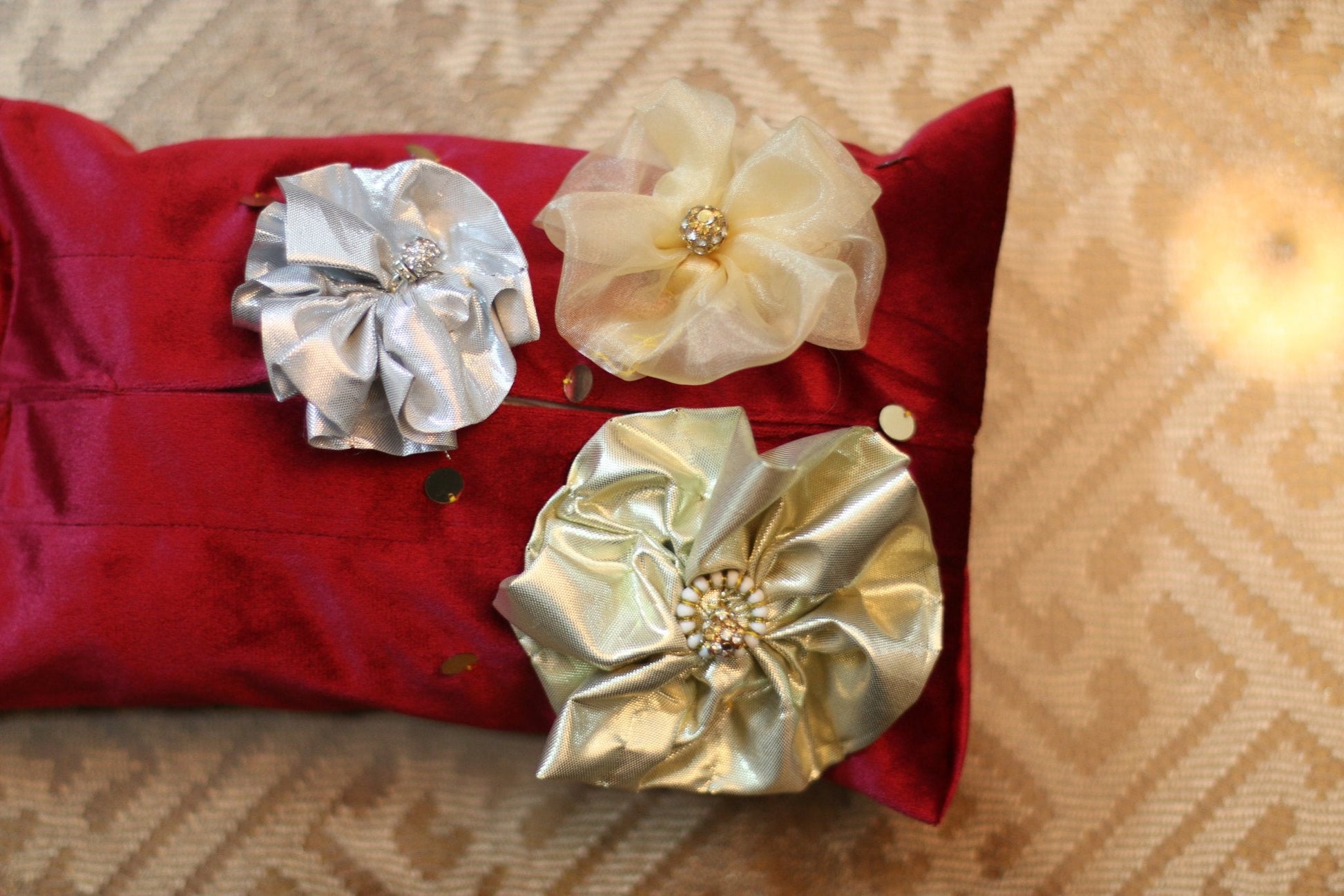 #3D_Pink_Floral_C-108# - #Kawish_Home#