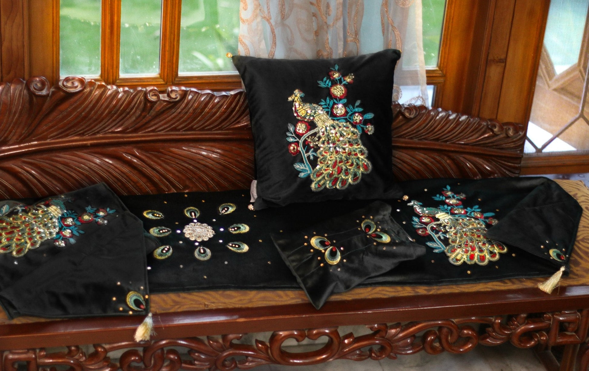 #3D_Pink_Floral_C-108# - #Kawish_Home#