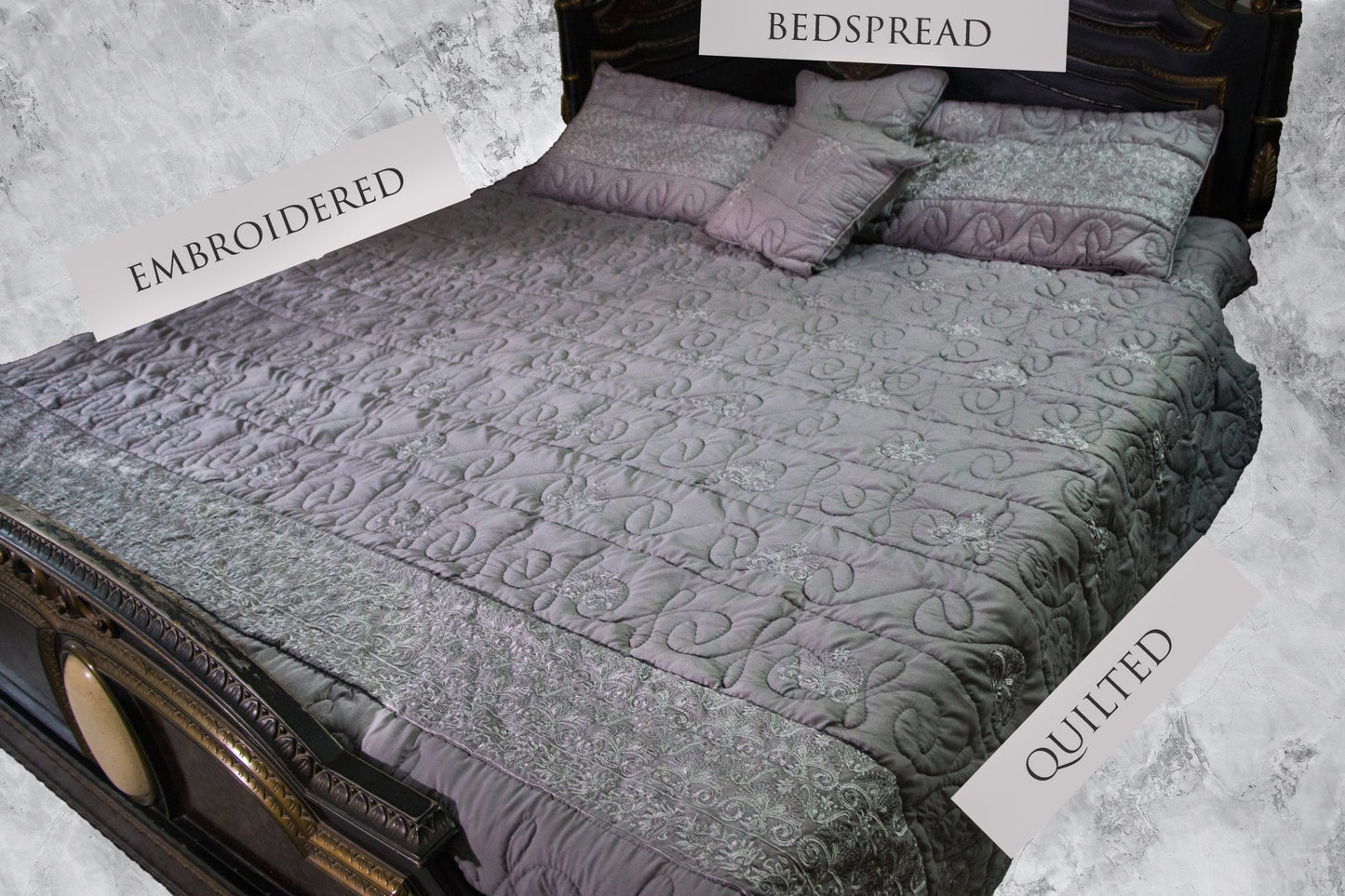 #3D_Pink_Floral_C-108# - #Kawish_Home#