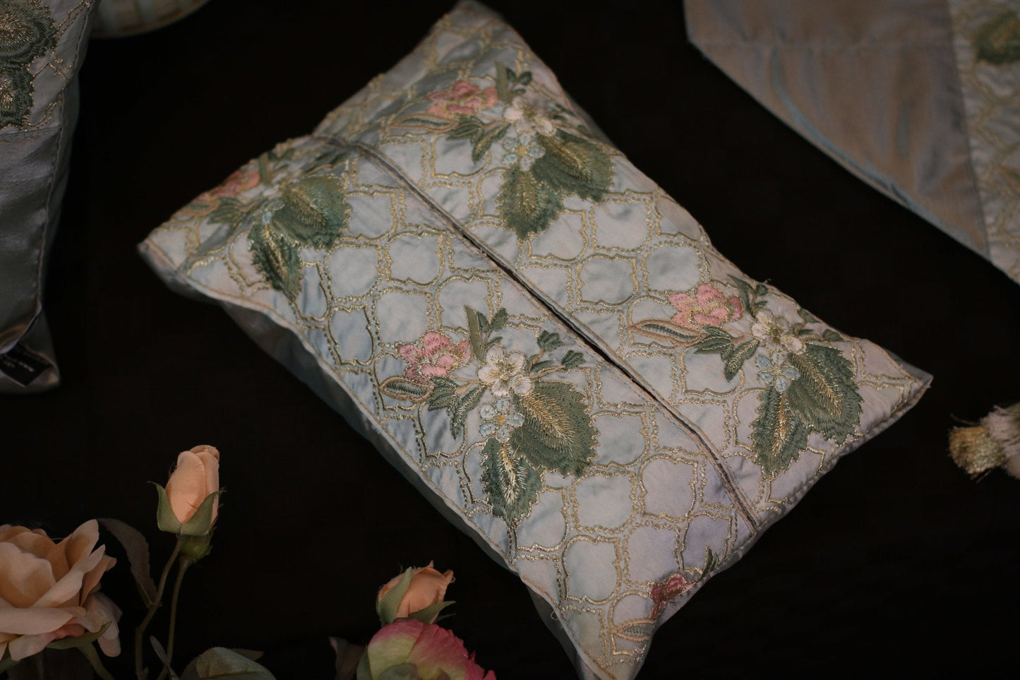 #3D_Pink_Floral_C-108# - #Kawish_Home#