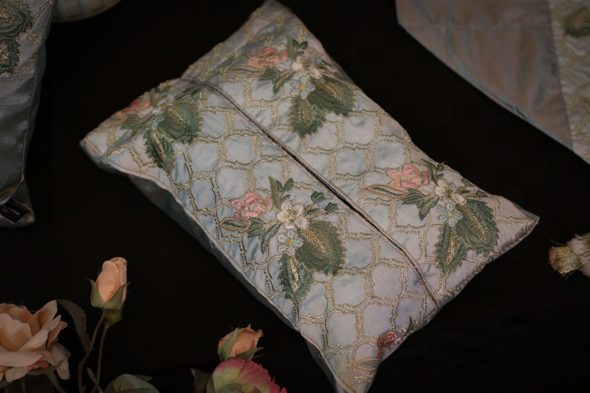 #3D_Pink_Floral_C-108# - #Kawish_Home#