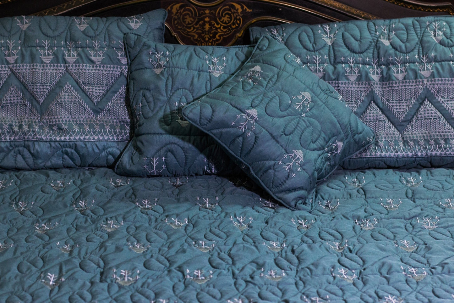 #3D_Pink_Floral_C-108# - #Kawish_Home#