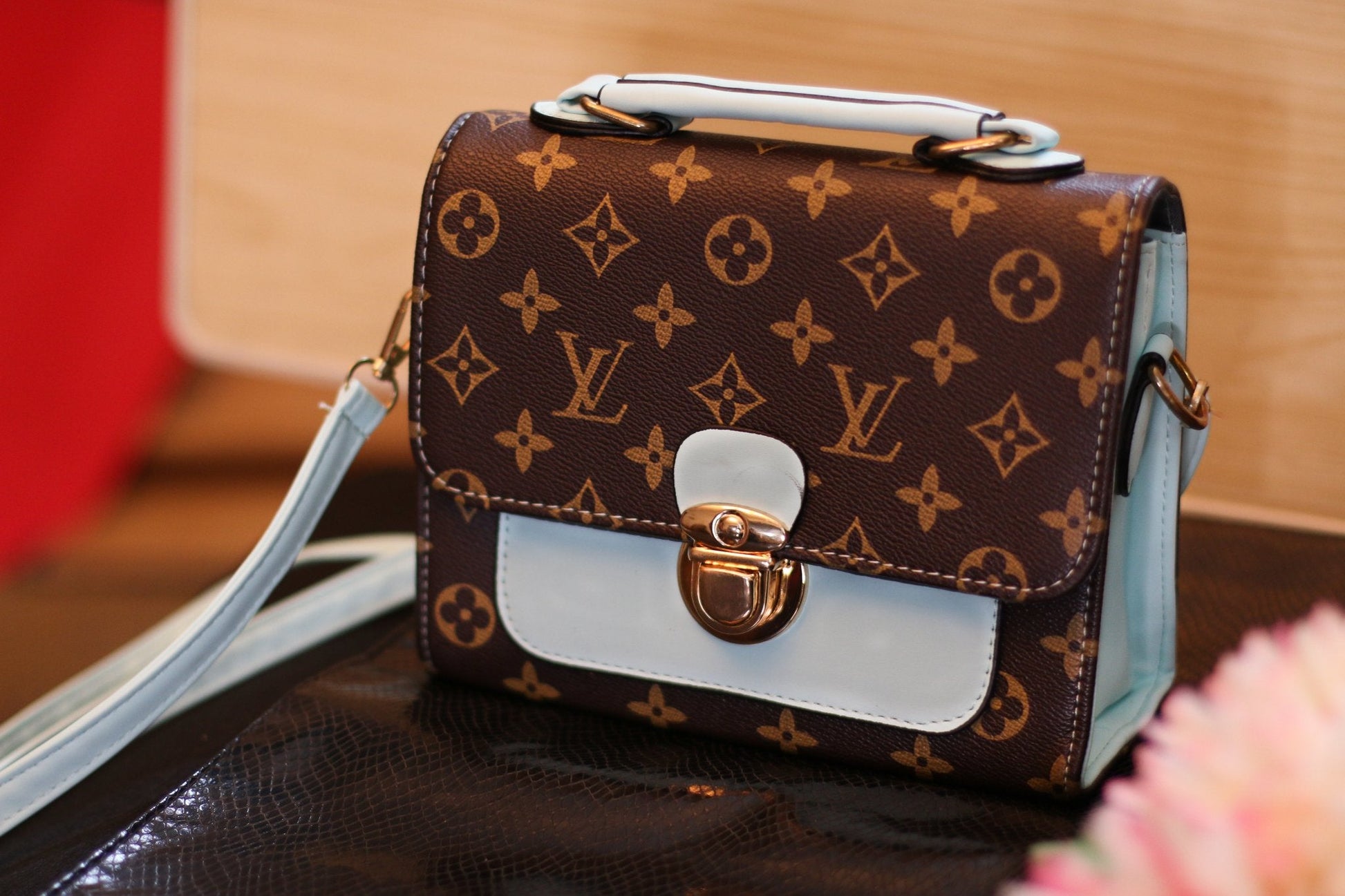 #3D_Pink_Floral_C-108# - #Kawish_Home#