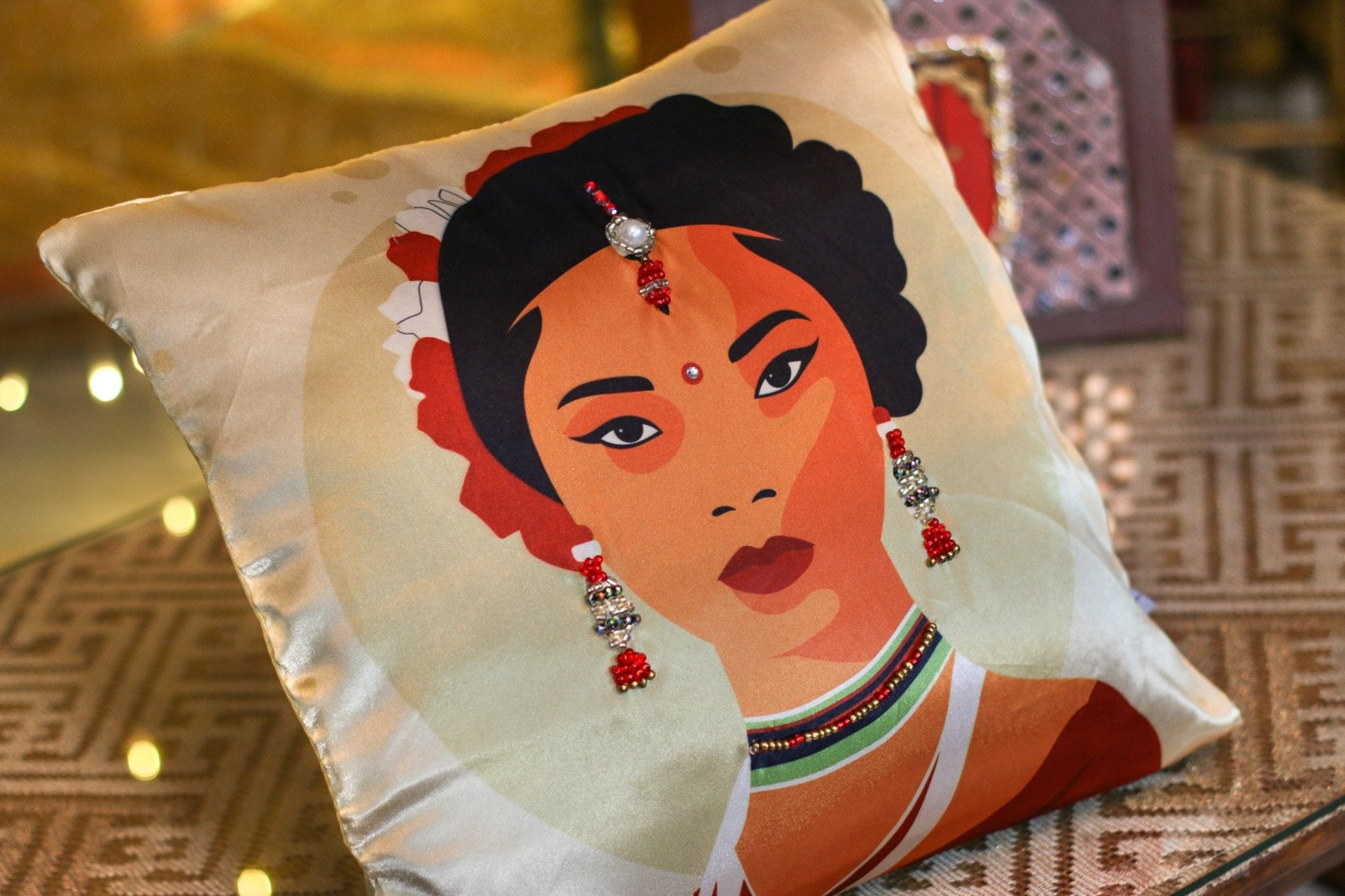 #3D_Pink_Floral_C-108# - #Kawish_Home#