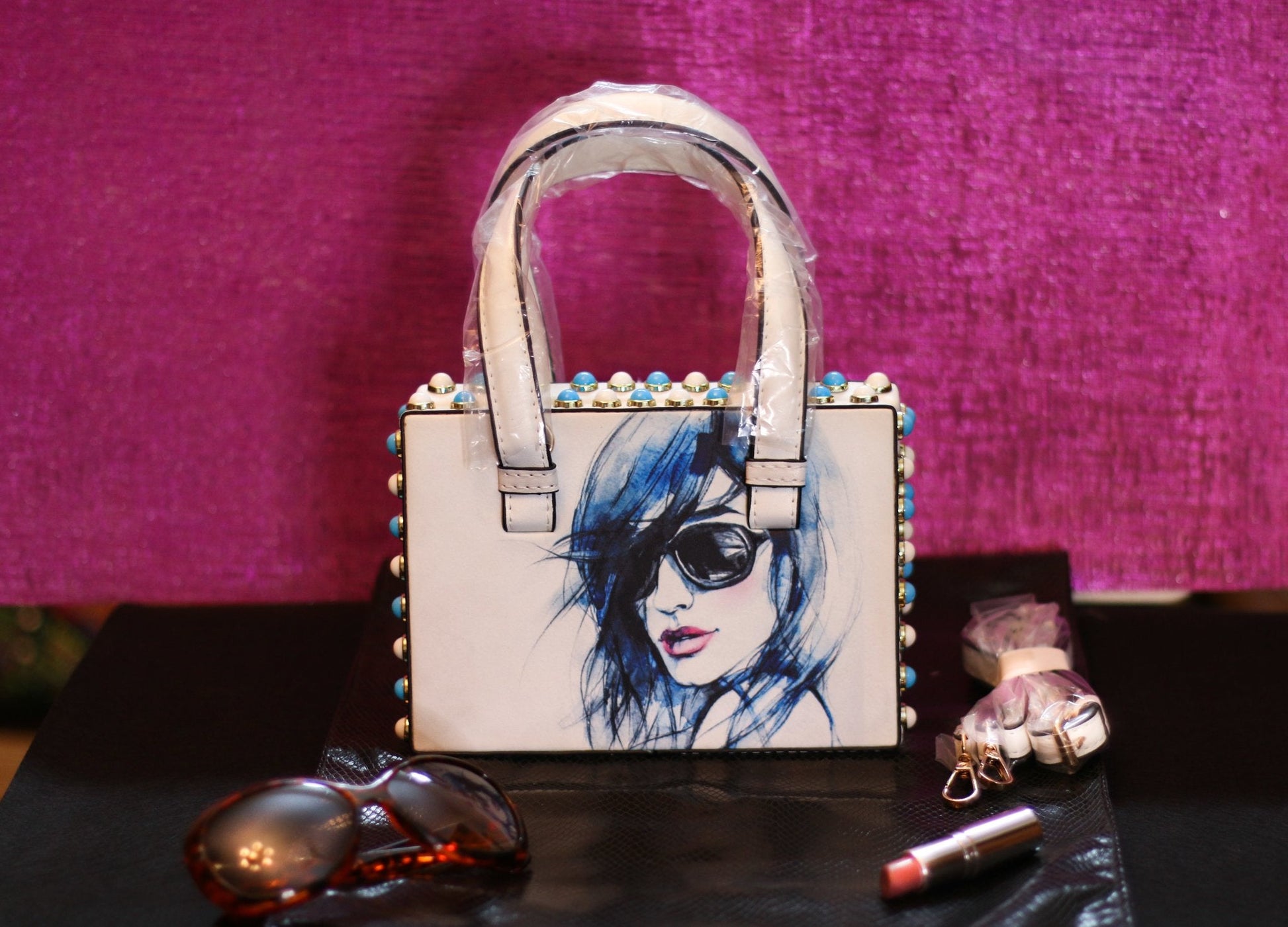 #3D_Pink_Floral_C-108# - #Kawish_Home#