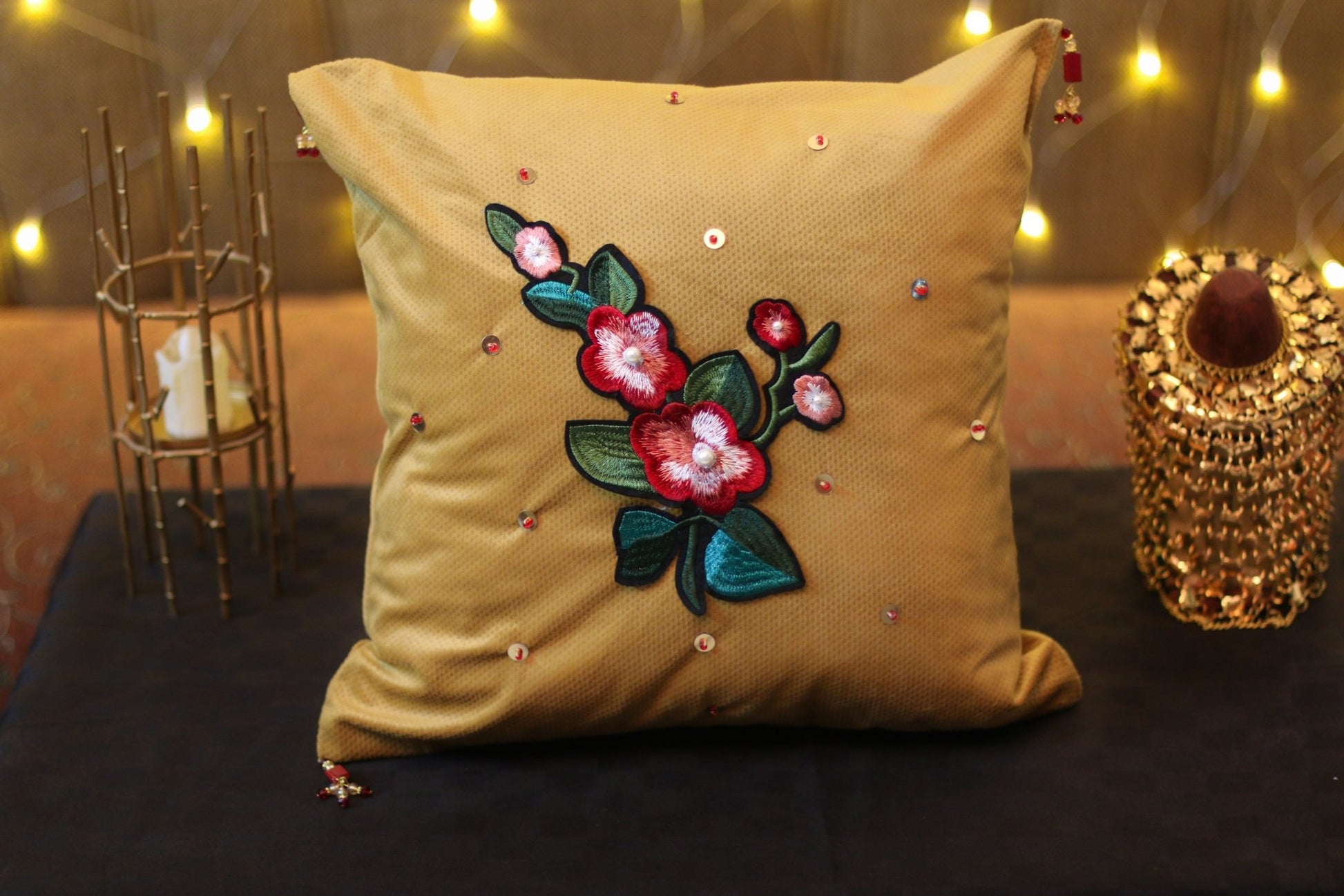 #3D_Pink_Floral_C-108# - #Kawish_Home#