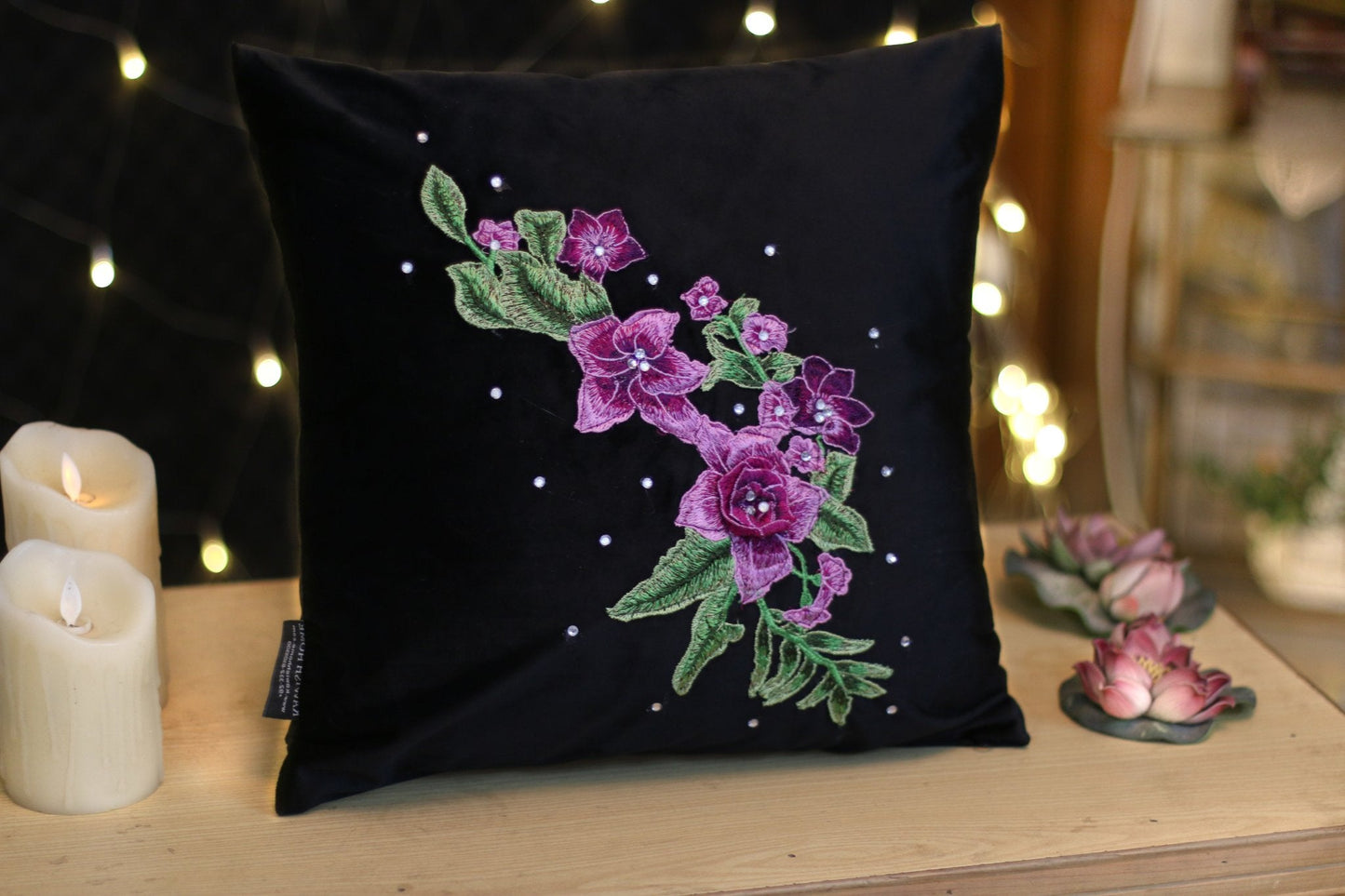 #3D_Pink_Floral_C-108# - #Kawish_Home#