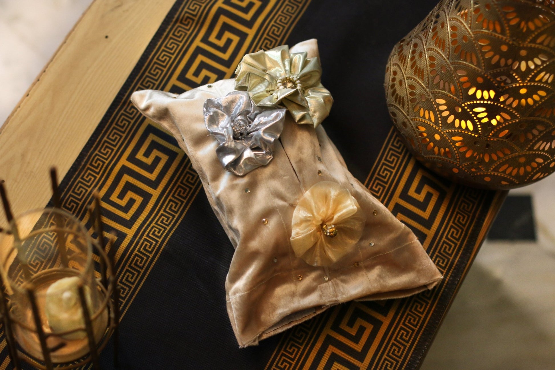 #3D_Pink_Floral_C-108# - #Kawish_Home#