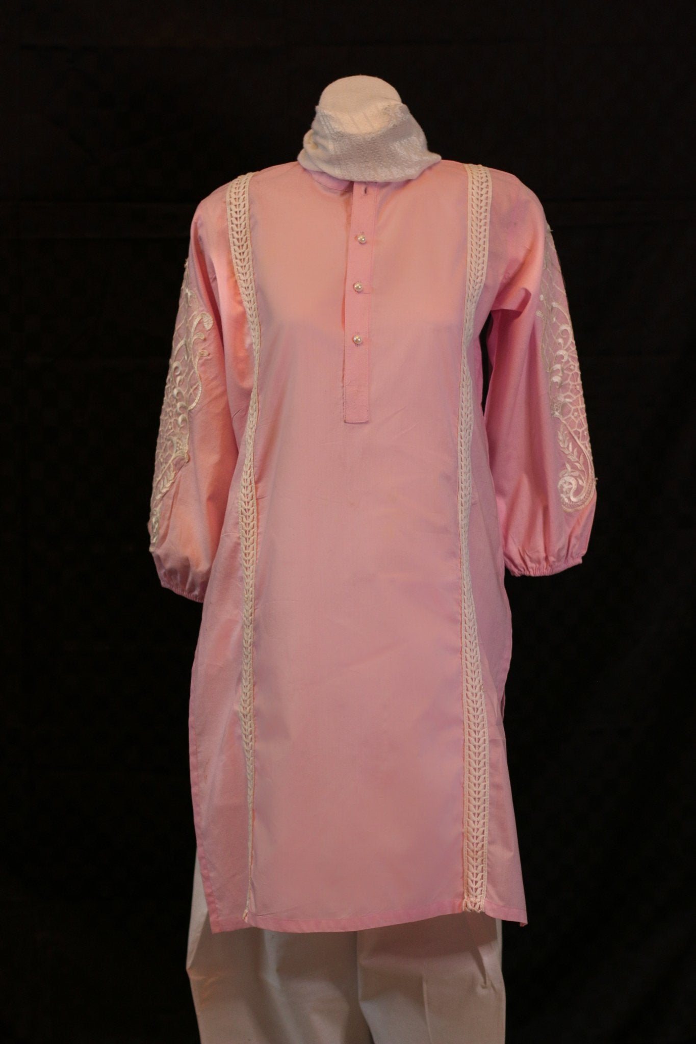 #3D_Pink_Floral_C-108# - #Kawish_Home#