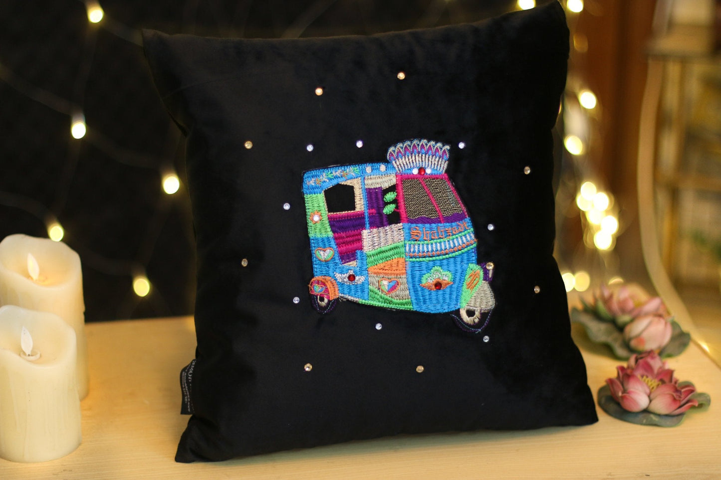 #3D_Pink_Floral_C-108# - #Kawish_Home#