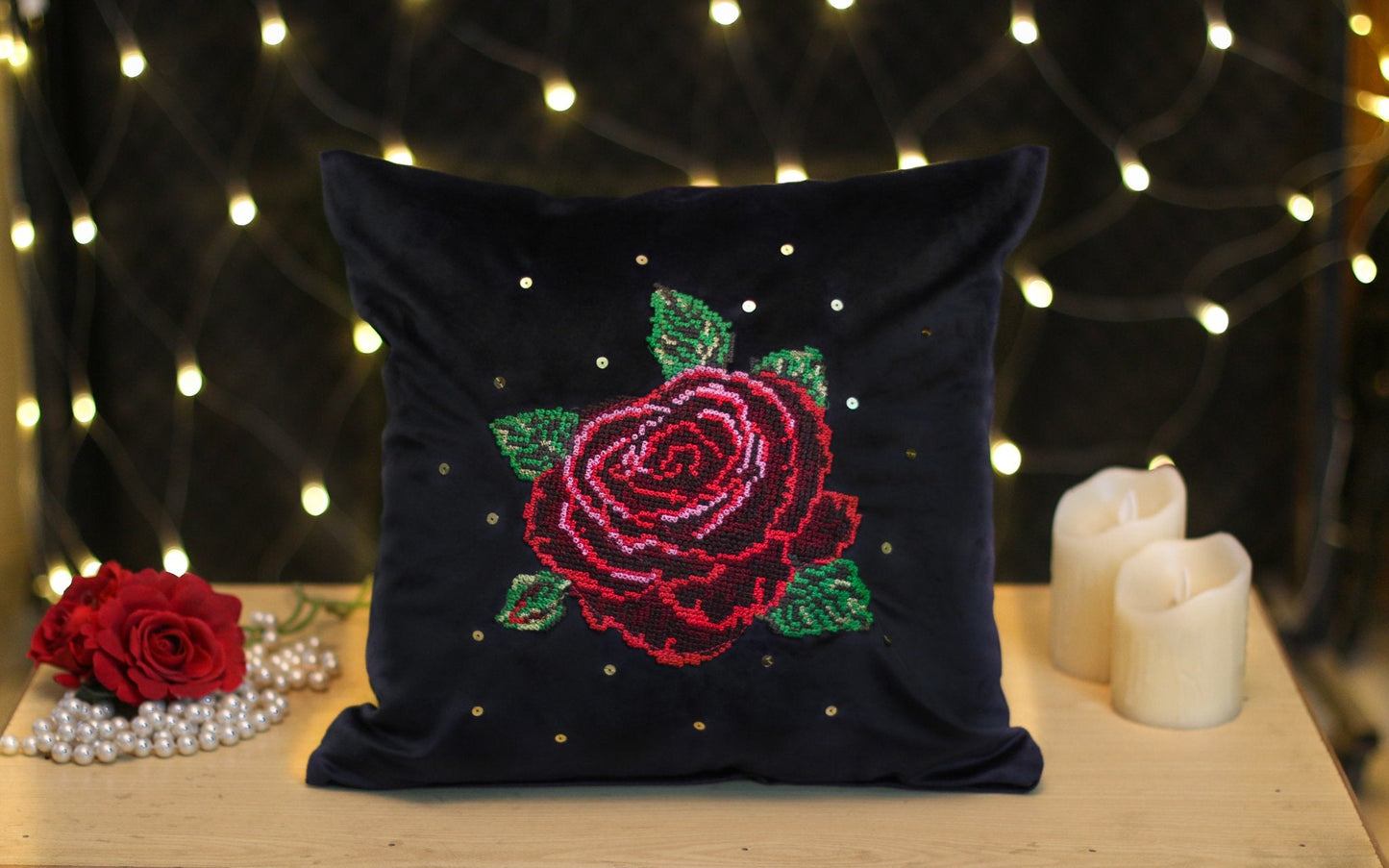 #3D_Pink_Floral_C-108# - #Kawish_Home#