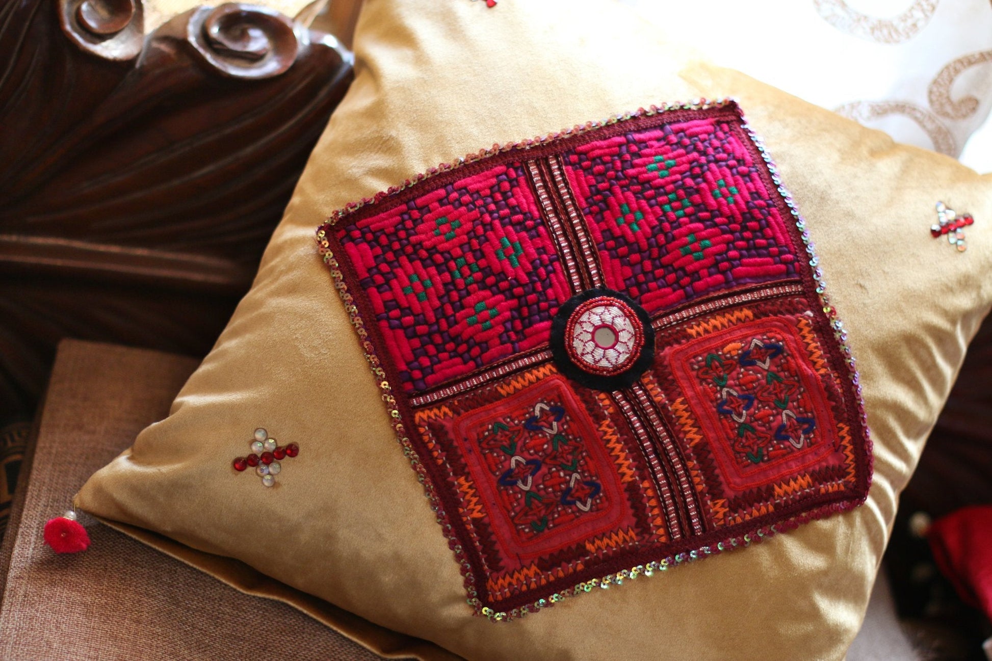 #3D_Pink_Floral_C-108# - #Kawish_Home#