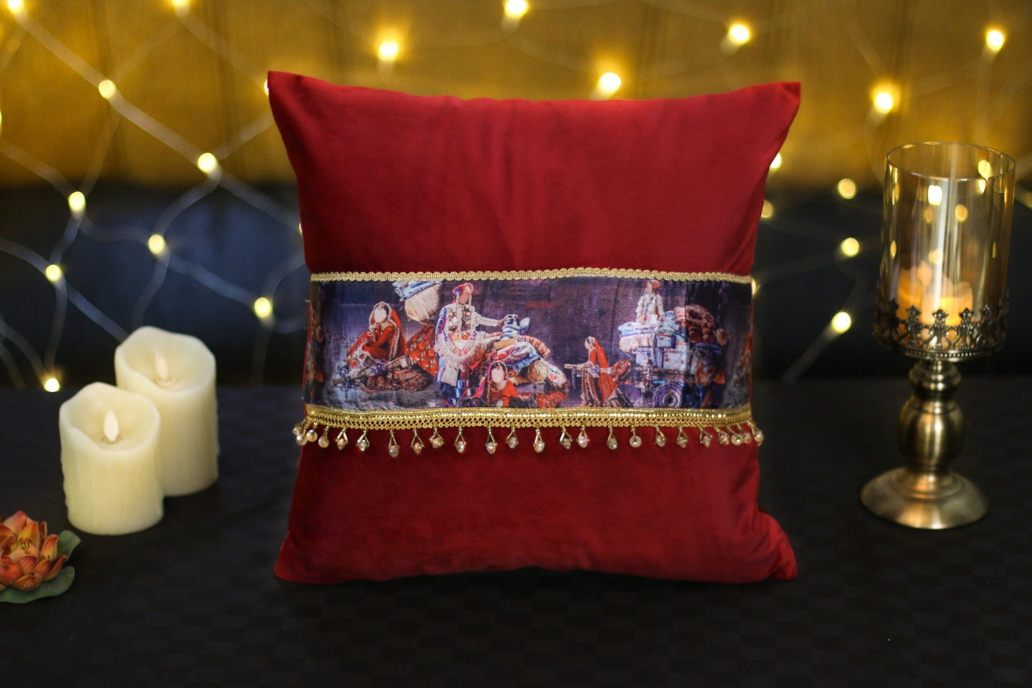 #3D_Pink_Floral_C-108# - #Kawish_Home#