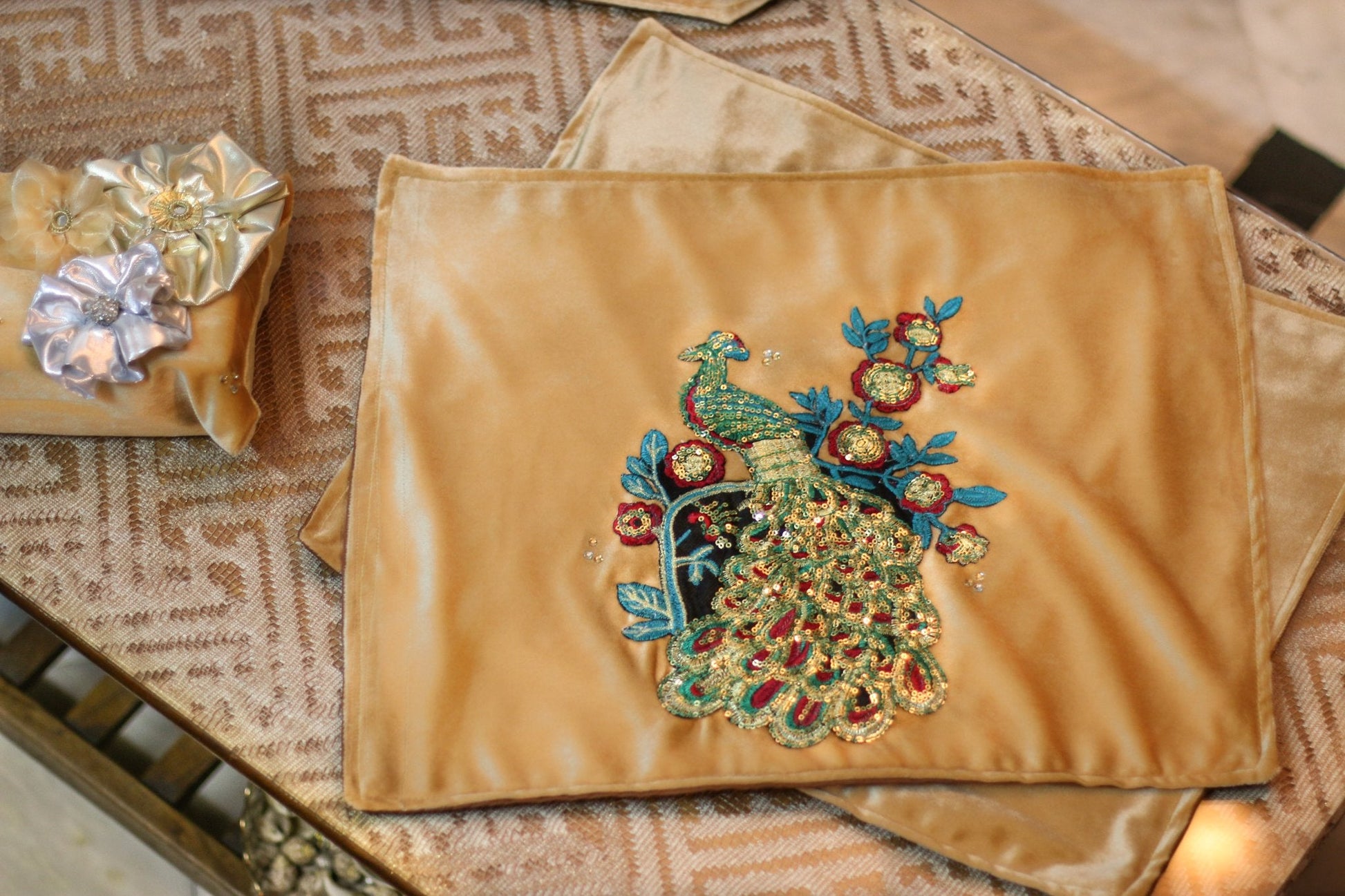 #3D_Pink_Floral_C-108# - #Kawish_Home#