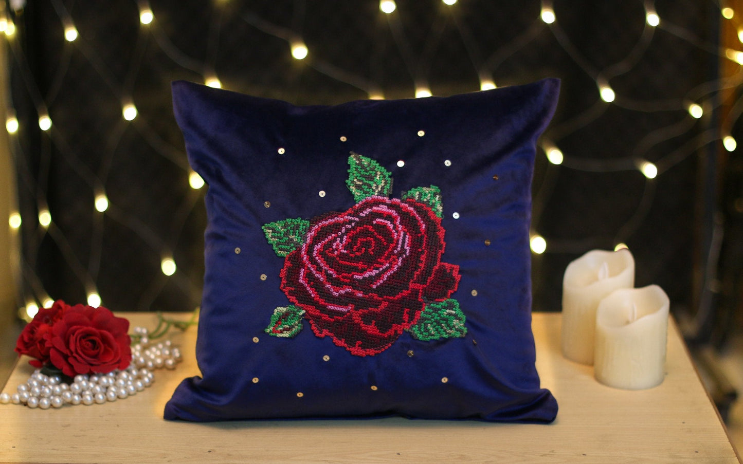 #3D_Pink_Floral_C-108# - #Kawish_Home#