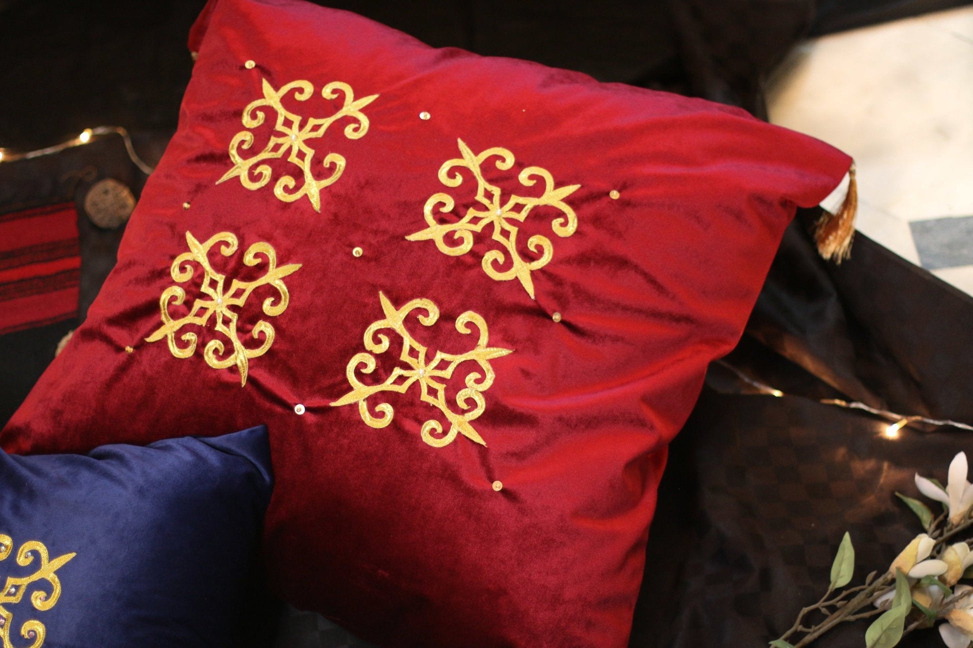 #3D_Pink_Floral_C-108# - #Kawish_Home#